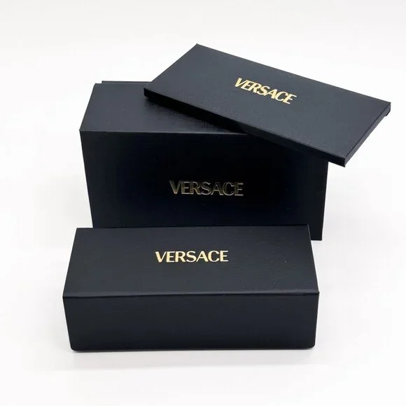NEW VERSACE SUNGLASSES GOLD GREY AVIATOR VE2283 1002/87 VERSACE VE2283 100287